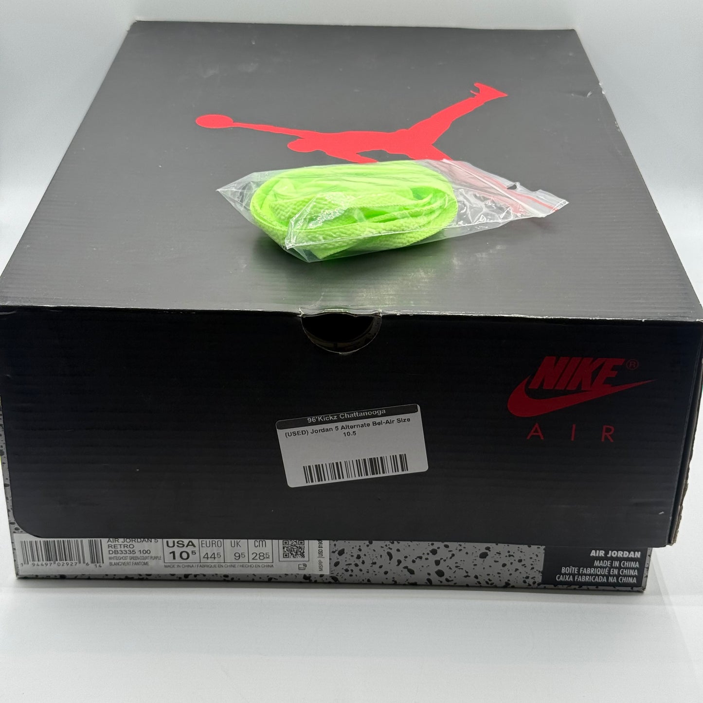 (USED) Jordan 5 Alternate Bel-Air Size 10.5