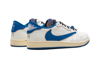 Jordan 1 Low Travis Fragment Sail Military Blue Size 10