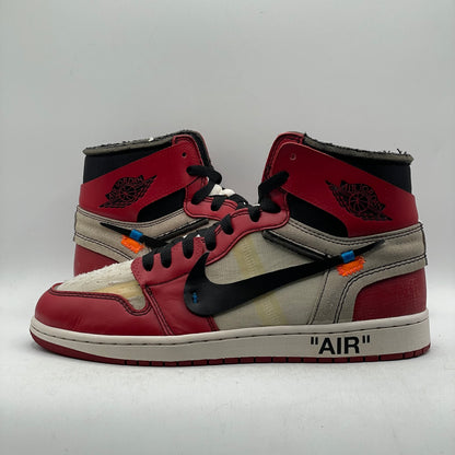 (USED NO BOX) Jordan 1 High Off-White Chicago Size 9.5