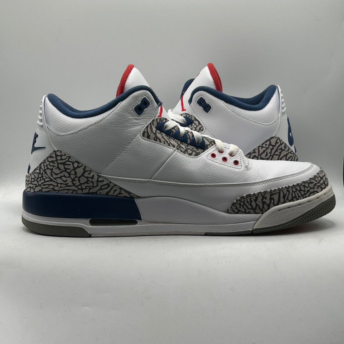 (Used No Box) Jordan 3 True Blue (2017) Size 15