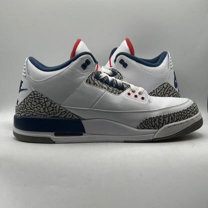 (Used No Box) Jordan 3 True Blue (2017) Size 15