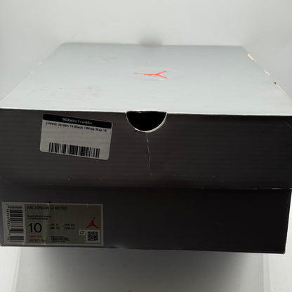 (Used) Jordan 14 Black / White Size 10