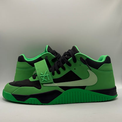 (USED) Jordan T-Rexx Travis Scott Green Spark Size 14