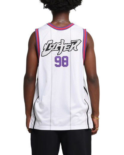 Loiter Midway Jersey White/Purple