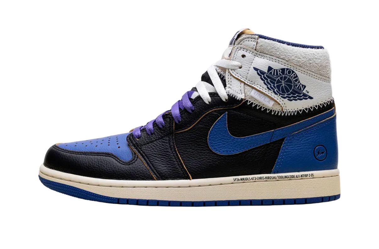Jordan 1 High Fragment x Union LA Sport Royal