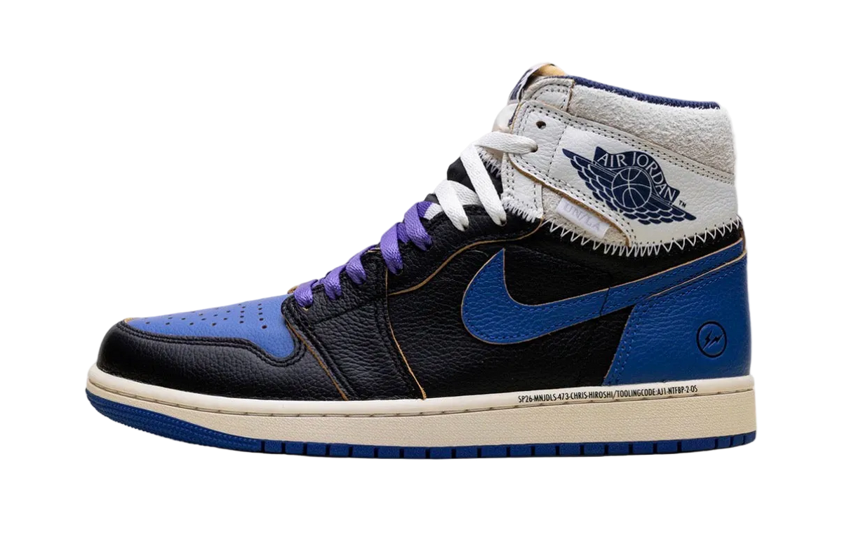 Jordan 1 High Fragment x Union LA Sport Royal