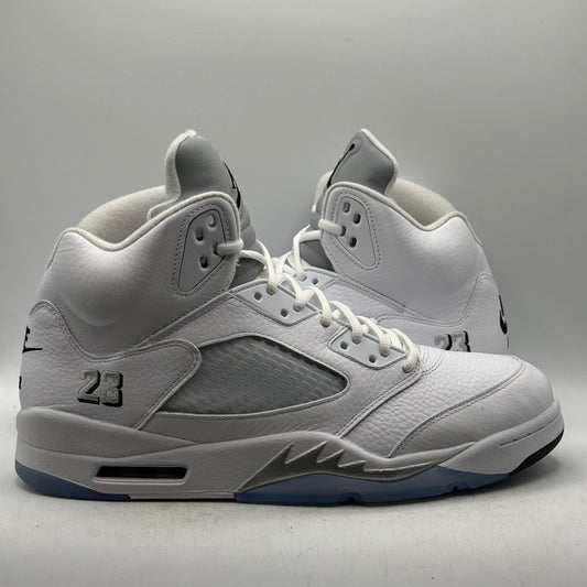 (Used) Jordan 5 White Metallic (2026) Size 12