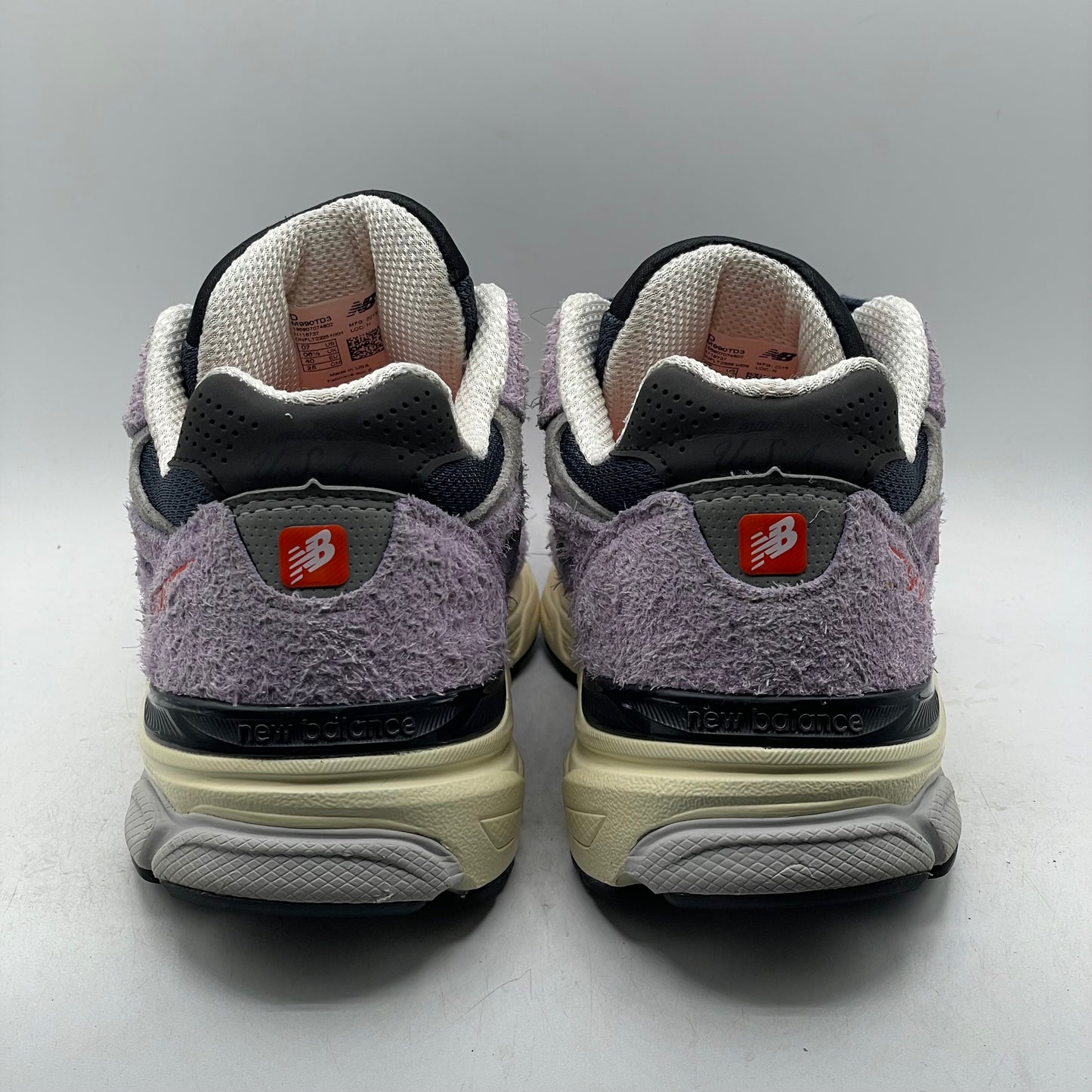 (Used) New Balance 990v3 MiUSA Teddy Santis Raw Amethyst Size 7