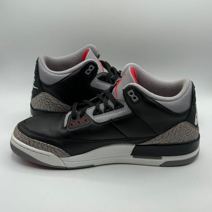 (USED) Jordan 3 Black Cement Size 11