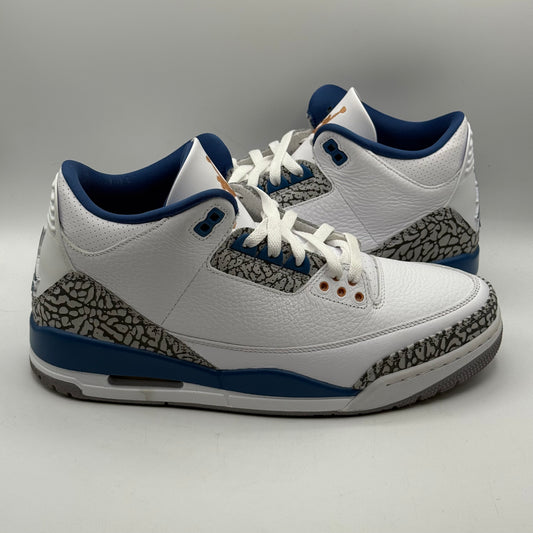 (USED) Jordan 3 Wizards Size 10.5