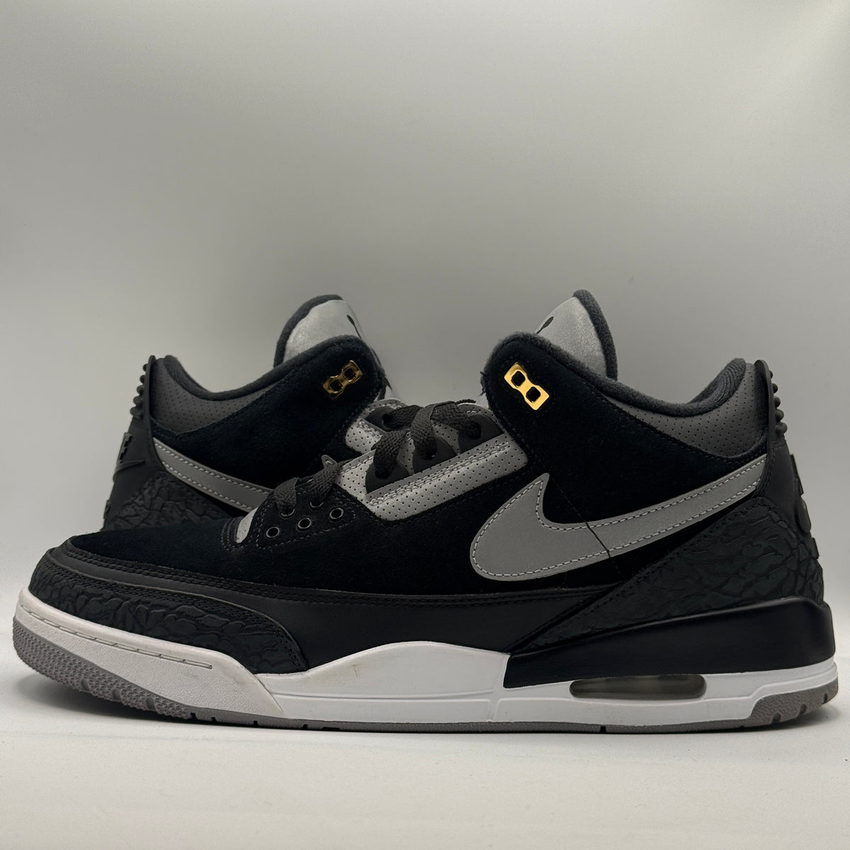 (USED) Jordan 3 Black Tinker Size 13