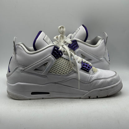 (Used) Jordan 4 Metallic Purple Size 9