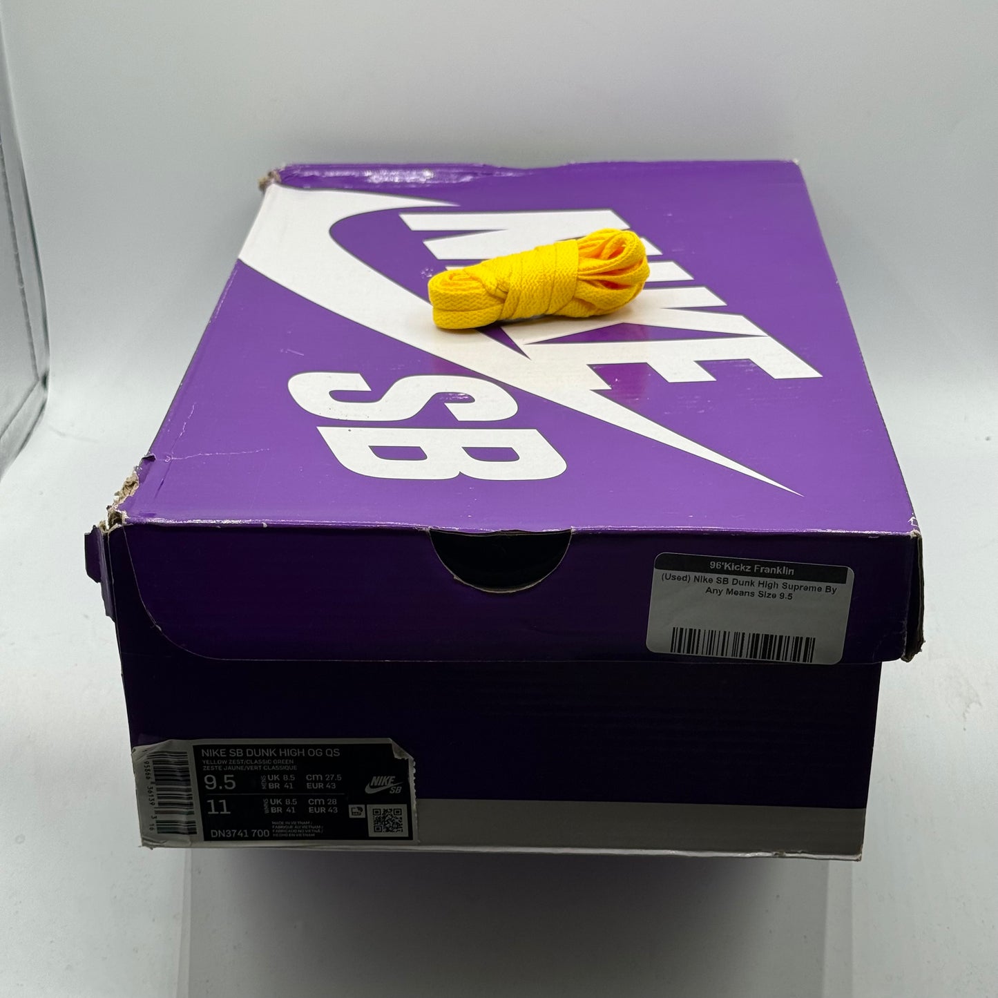 (Used) Nike SB Dunk High Supreme By Any Means Size 9.5