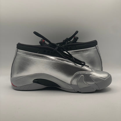 (USED) Jordan 14 Metallic Silver Size 8.5W/7Y