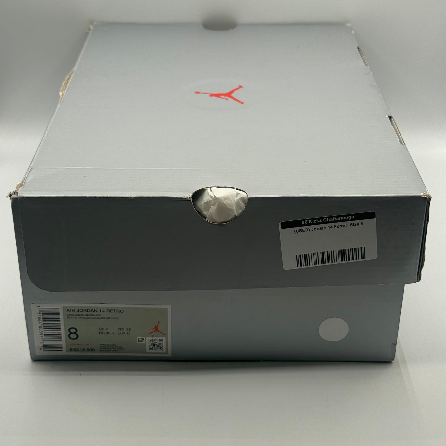 (USED) Jordan 14 Ferrari Size 8