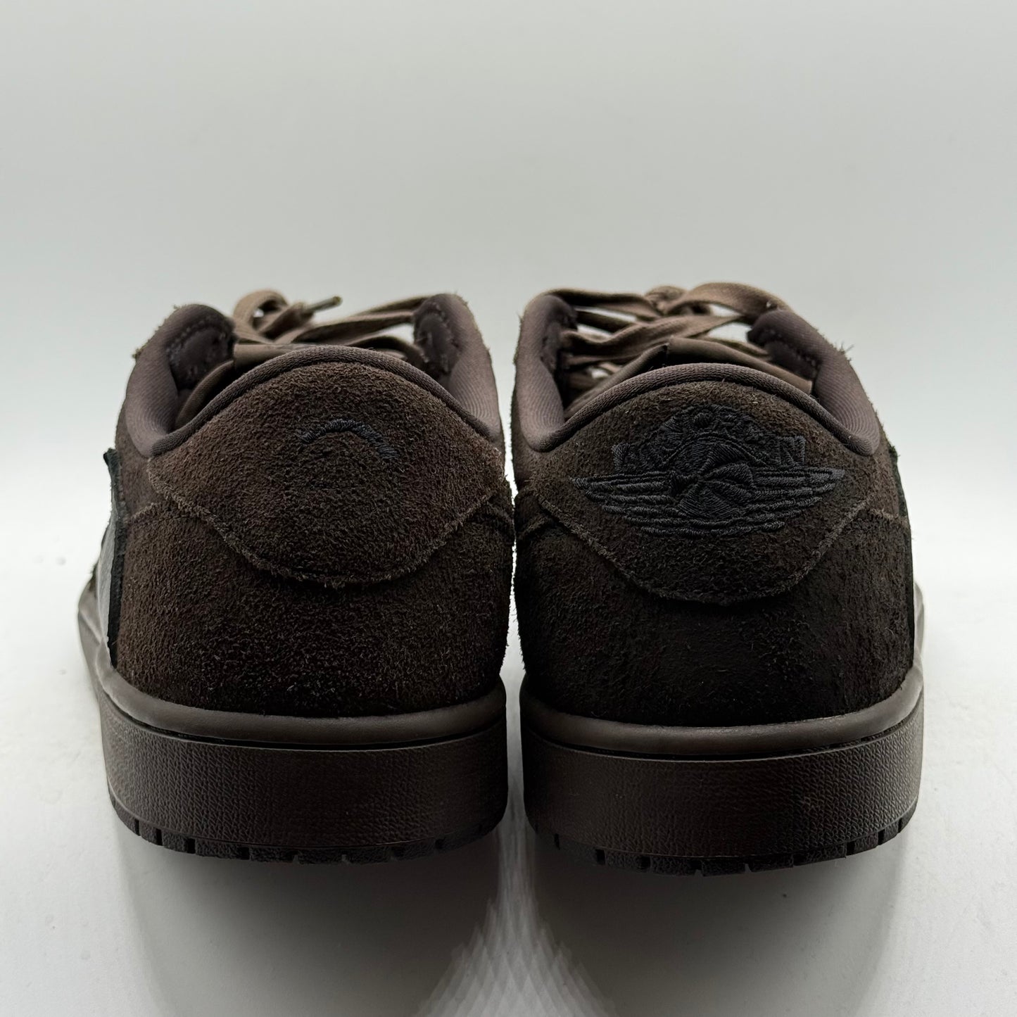 (Used No Box) Jordan 1 Low Travis Scott Velvet Brown Size 12