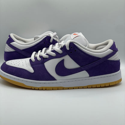 (USED) Nike SB Dunk Low Orange Label Court Purple Size 14