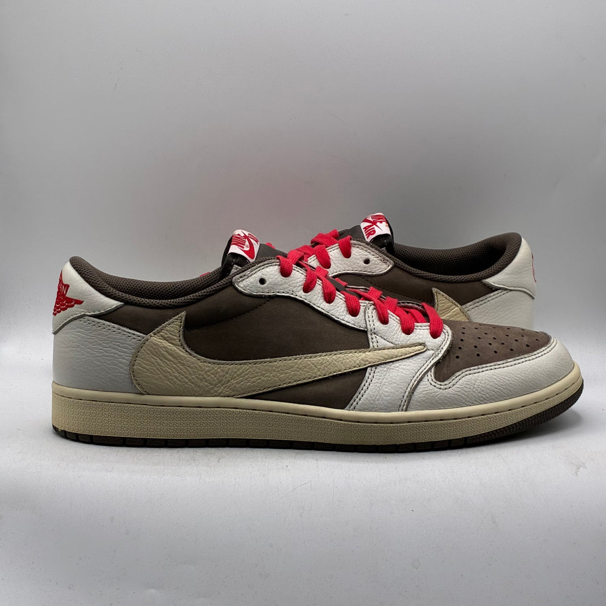 (USED NO BOX) Jordan 1 Low Travis Scott Reverse Mocha Size 14