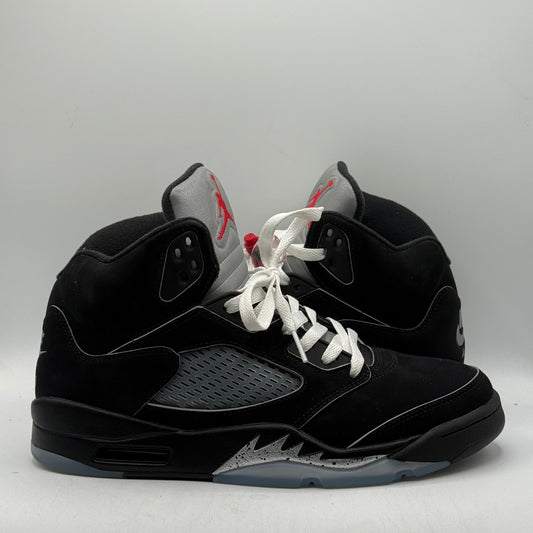(Used) Jordan 5 Reimagined Black Metallic Size 9.5