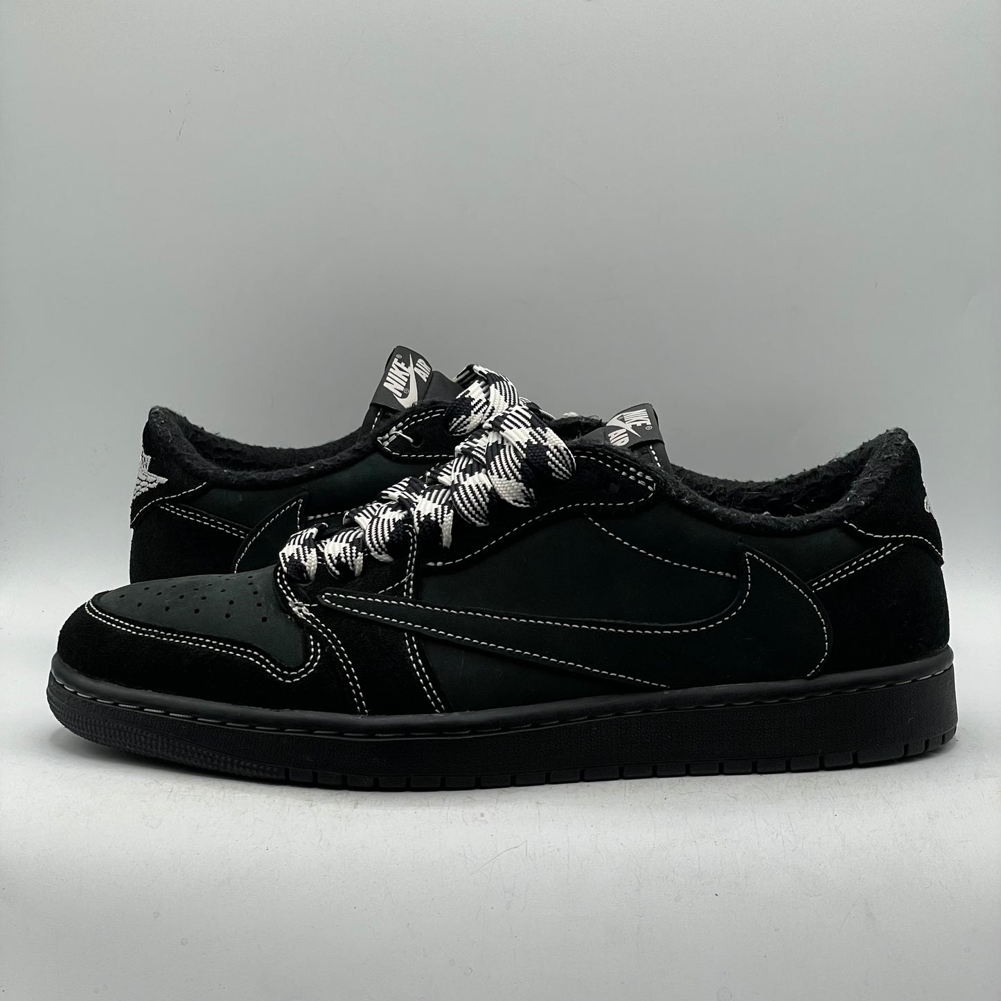 (USED) Jordan 1 Low Travis Scott Black Phantom Size 11