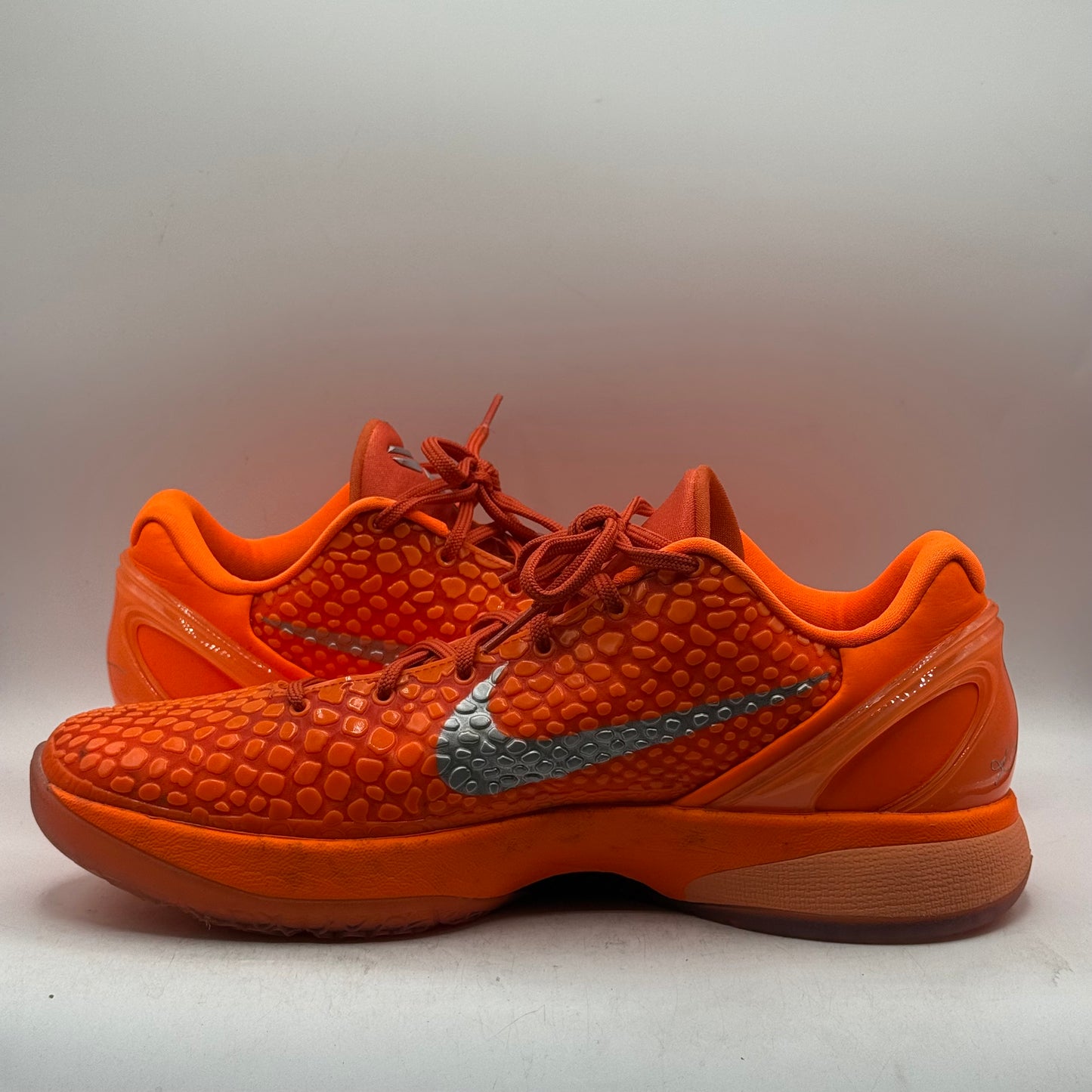 (Used No Box) Nike Kobe 6 Total Orange Size 12