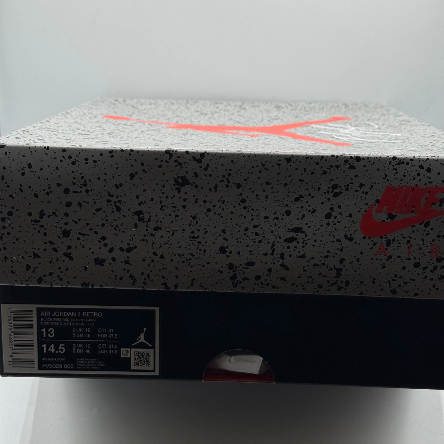 (Used) Jordan 4 Bred Reimagined Size 13