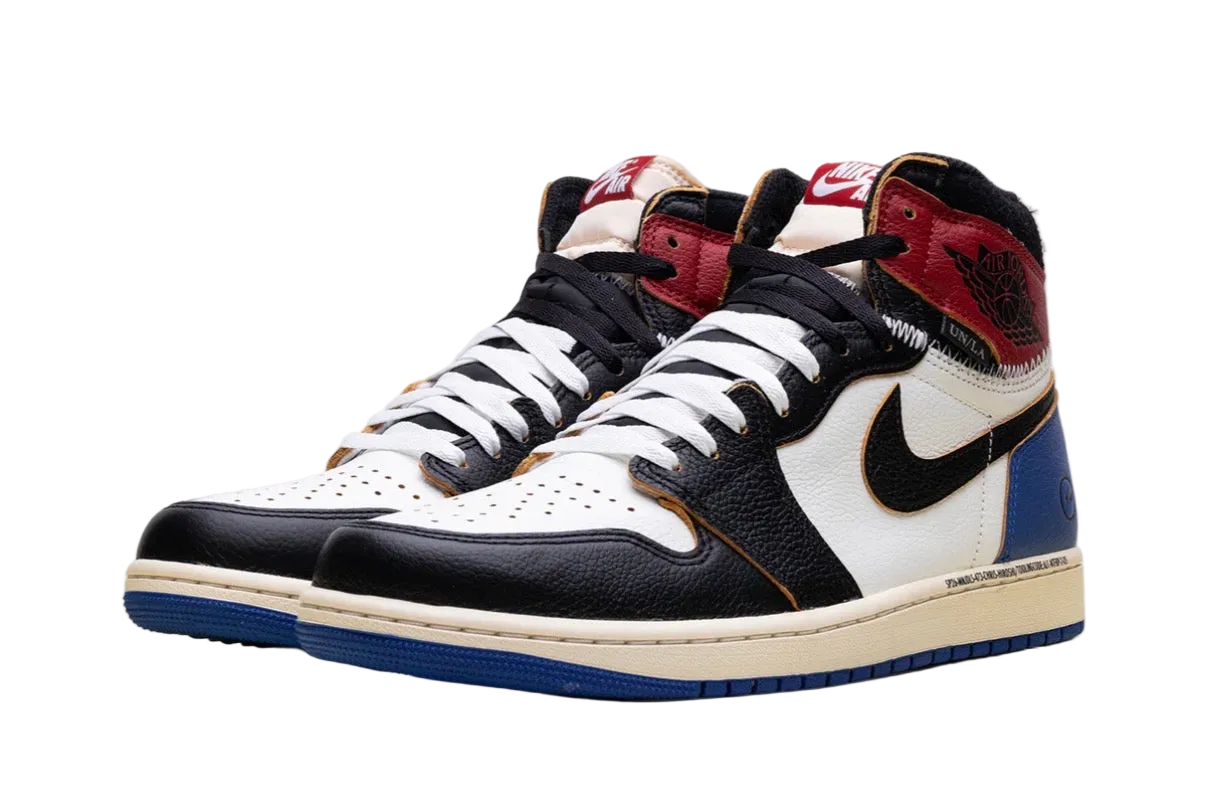 Jordan 1 High OG SP Fragment x Union LA Varsity Red Sport Royal