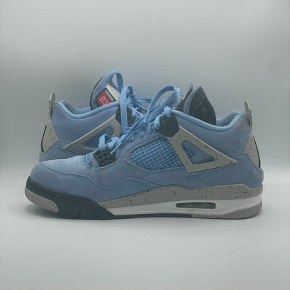 (USED) Jordan 4 University Blue Size 10.5