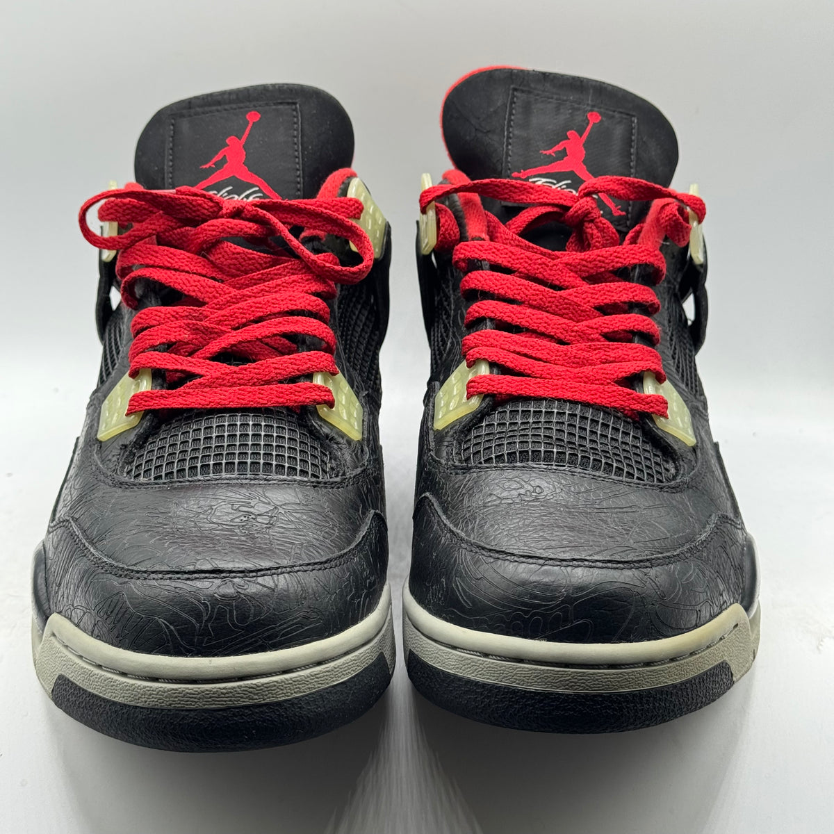 (USED) Jordan 4 Black Lazer (2005) Size 12