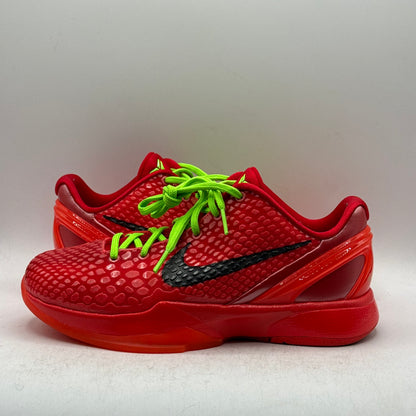 (Used) Nike Kobe 6 Reverse Grinch Size 6Y