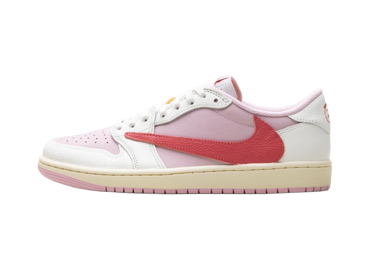 Jordan 1 Retro Low OG SP Travis Scott Sail Tropical Pink