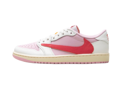 Jordan 1 Retro Low OG SP Travis Scott Sail Tropical Pink