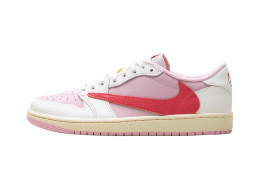 Jordan 1 Retro Low OG SP Travis Scott Sail Tropical Pink