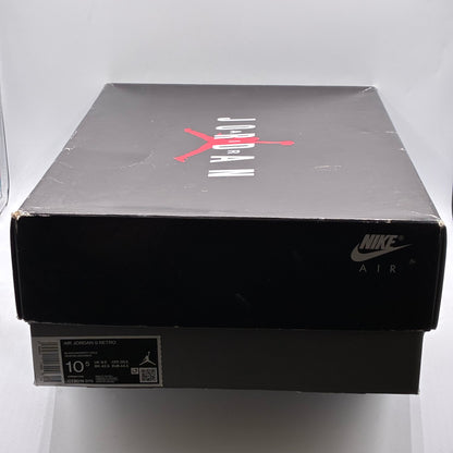 (USED) Jordan 9 Dark Charcoal University Gold Size 10.5