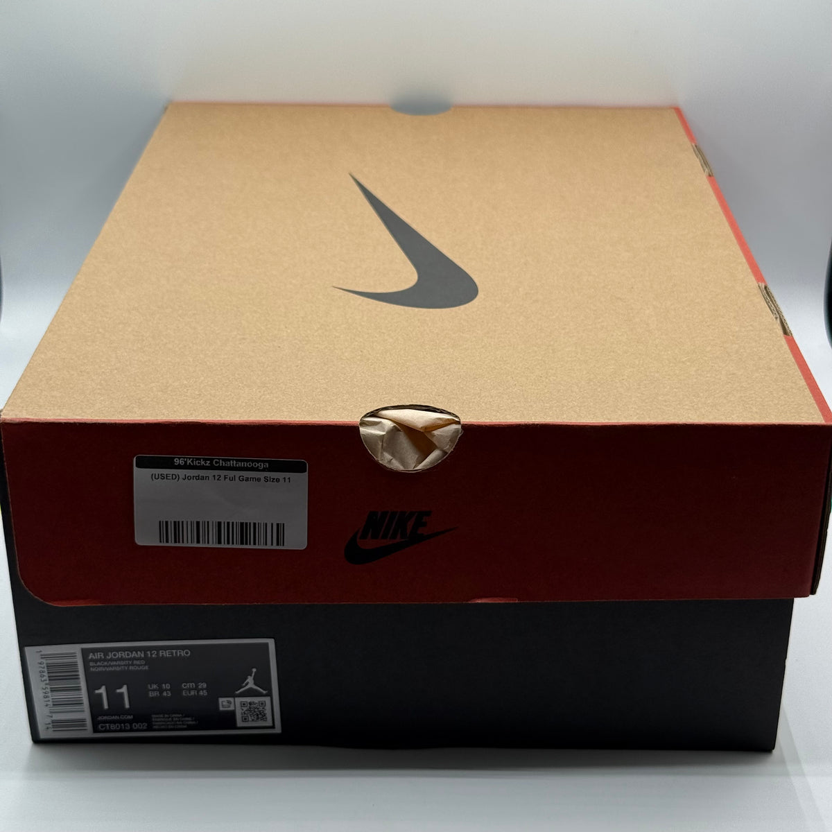 (USED) Jordan 12 Ful Game Size 11