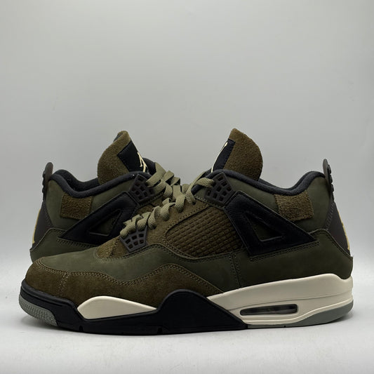 (Used No Box) Jordan 4 Craft Medium Olive Size 12
