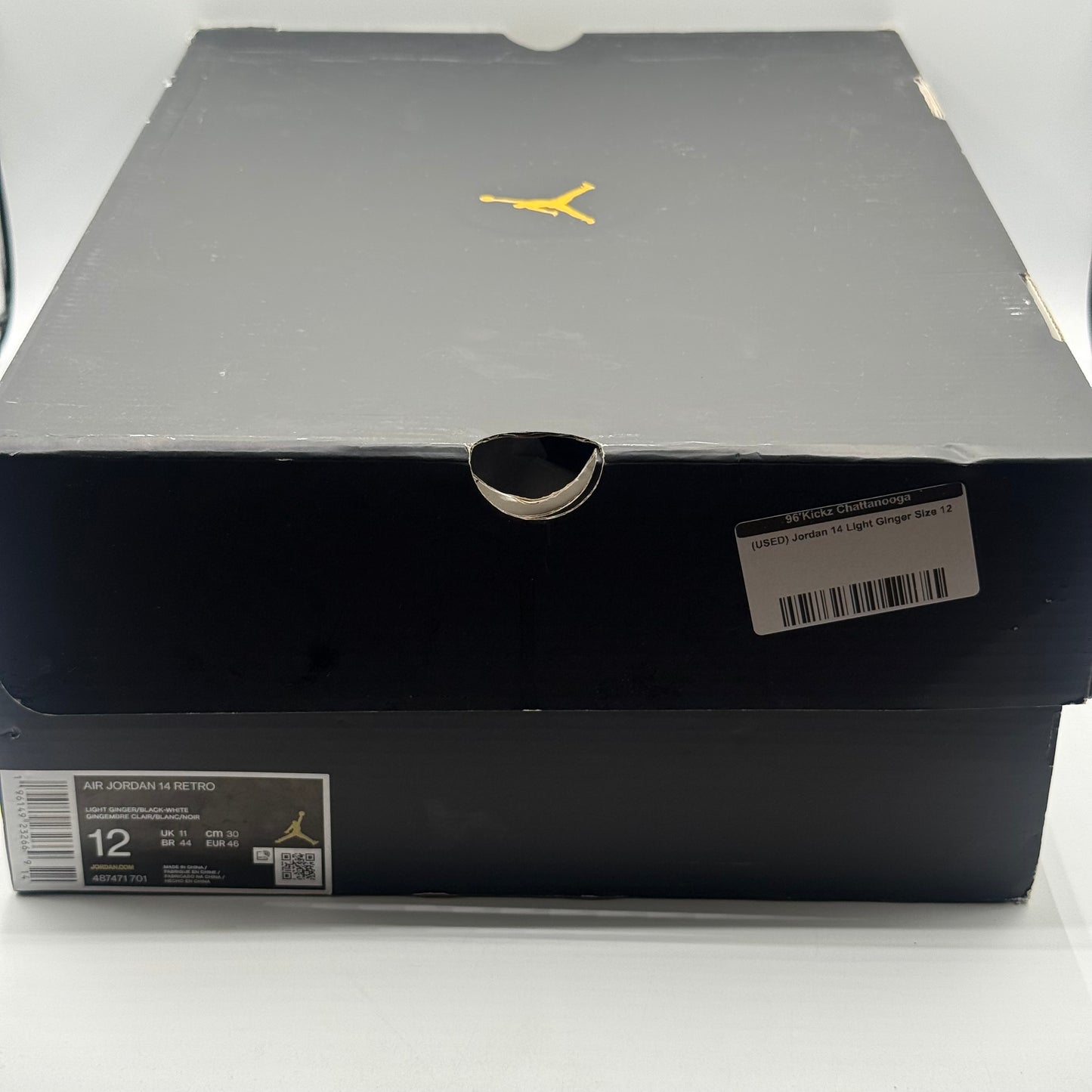 (USED) Jordan 14 Light Ginger Size 12