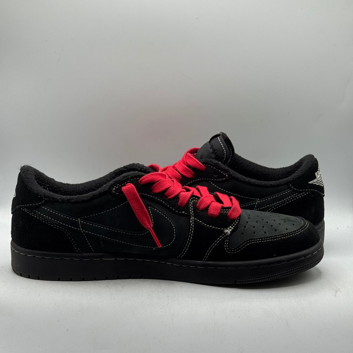(USED) Jordan 1 Low Travis Scott Black Phantom Size 12