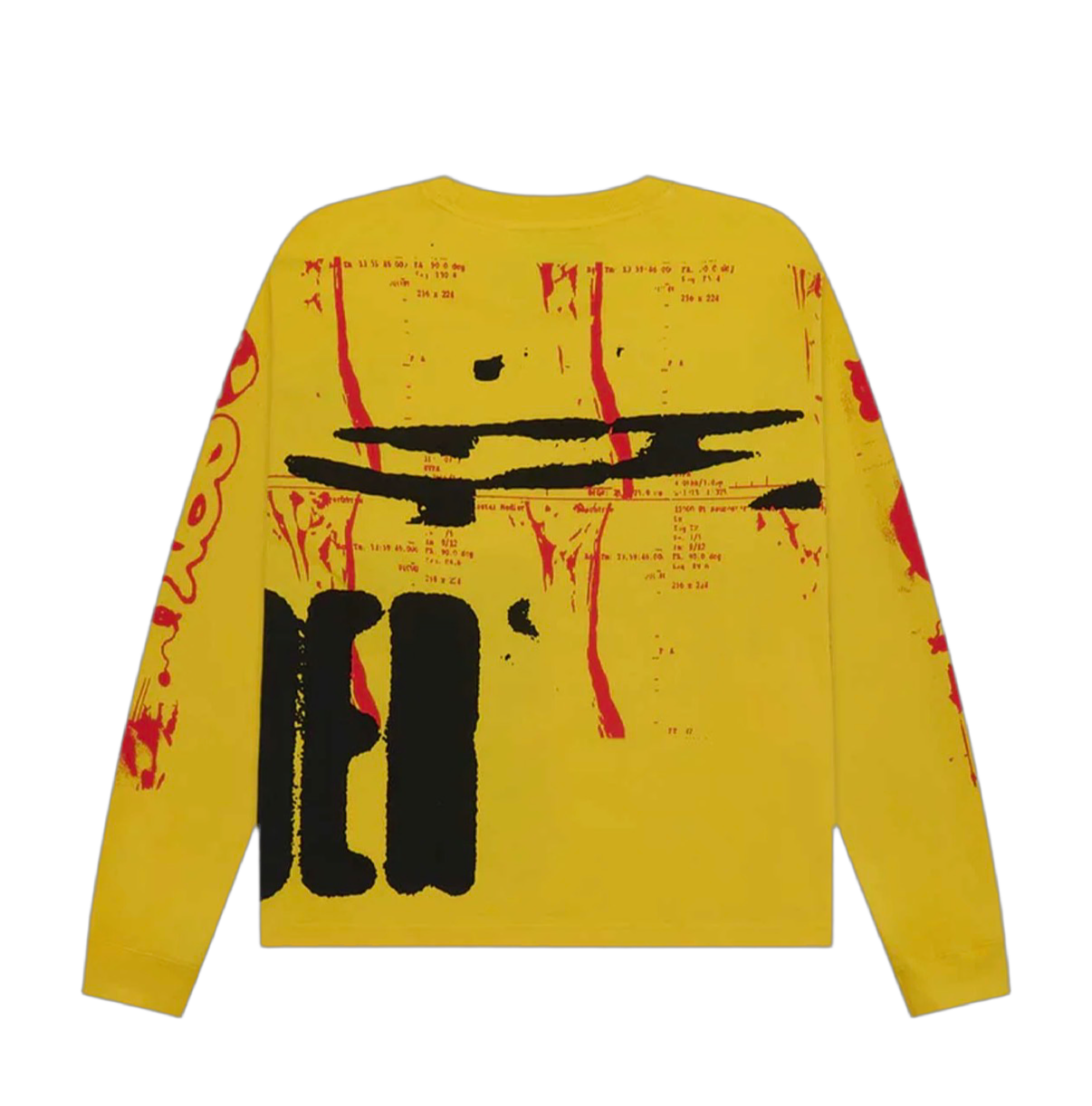 Sp5der Yellow X Ray Long Sleeve
