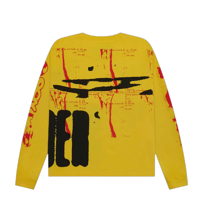 Sp5der Yellow X Ray Long Sleeve