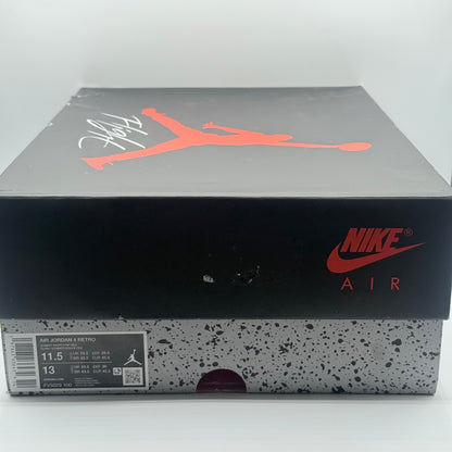 (USED) Jordan 4 White Cement Size 11.5