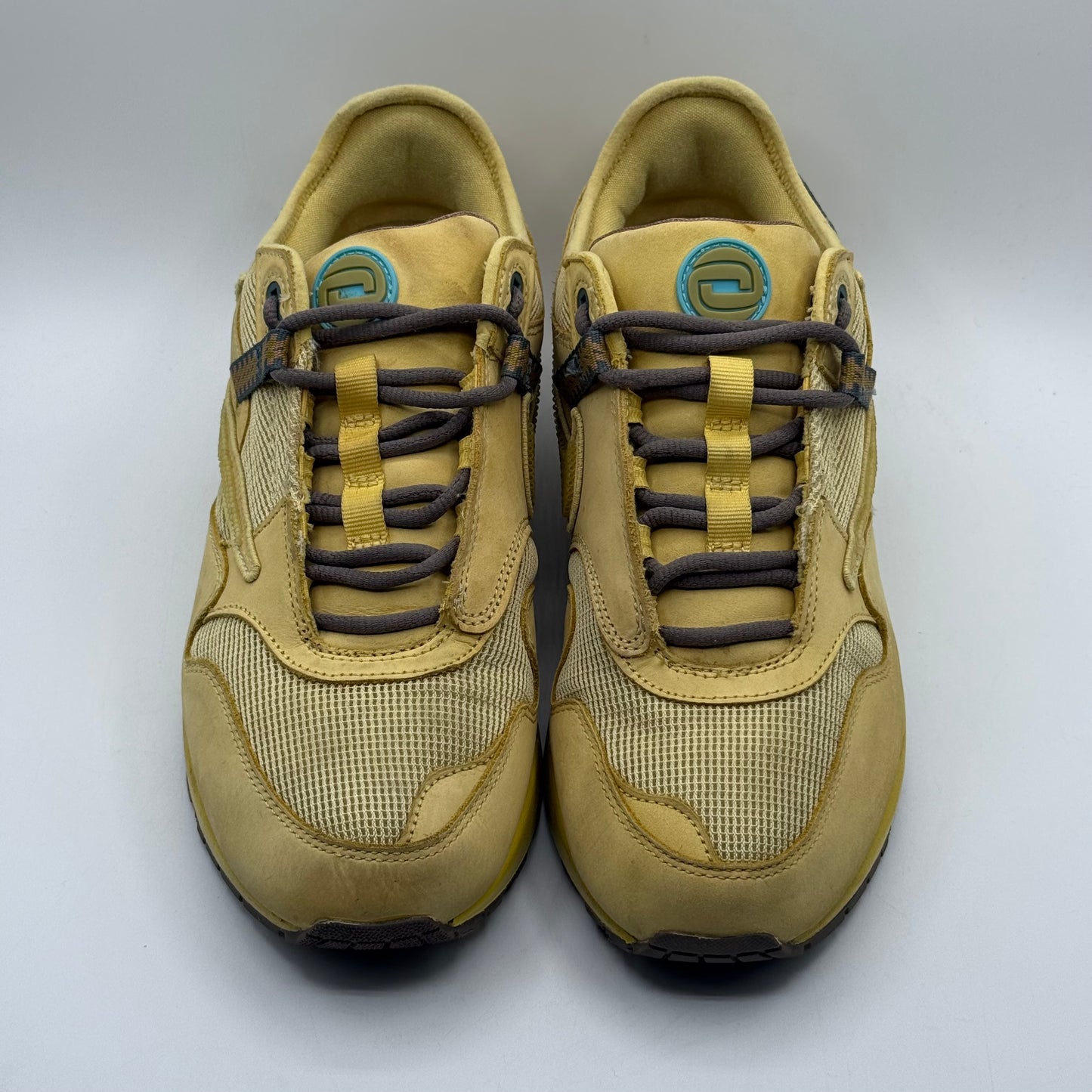 (USED) Travis Scott Air Max 1 Saturn Gold Size 10