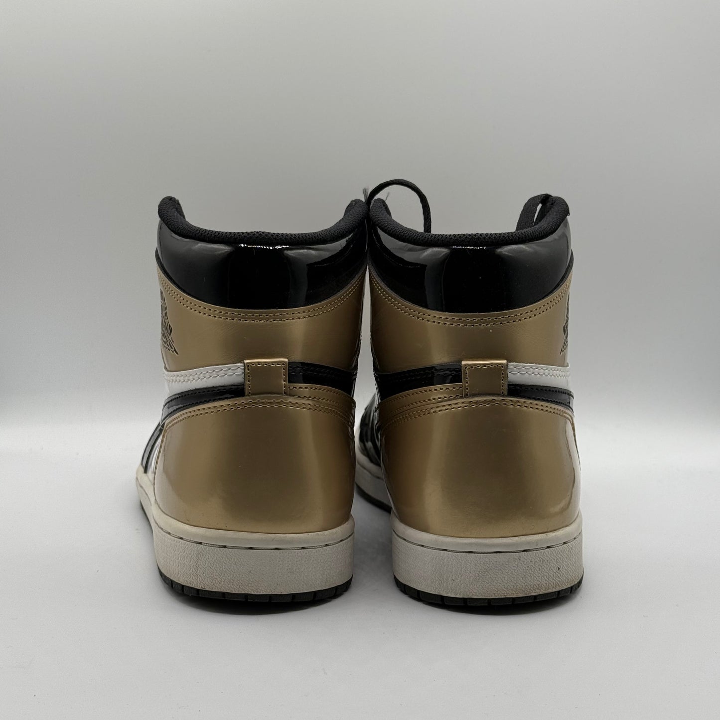 (Used Replacement Box) Jordan 1 High Gold Toe Size 10.5