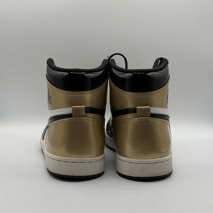 (Used Replacement Box) Jordan 1 High Gold Toe Size 10.5