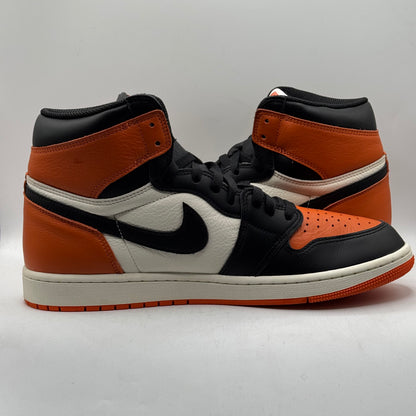 (USED) NO BOX Jordan 1 High Shattered Backboard Size 13