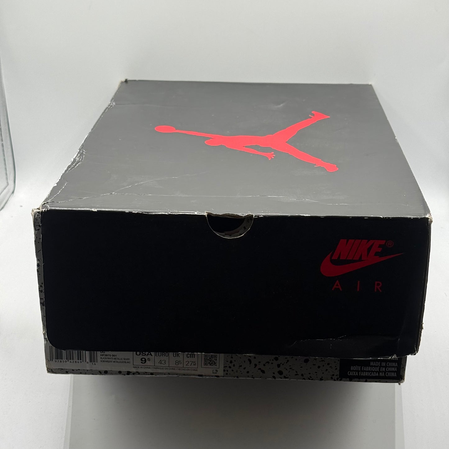 (Used) Jordan 5 Reimagined Black Metallic Size 9.5