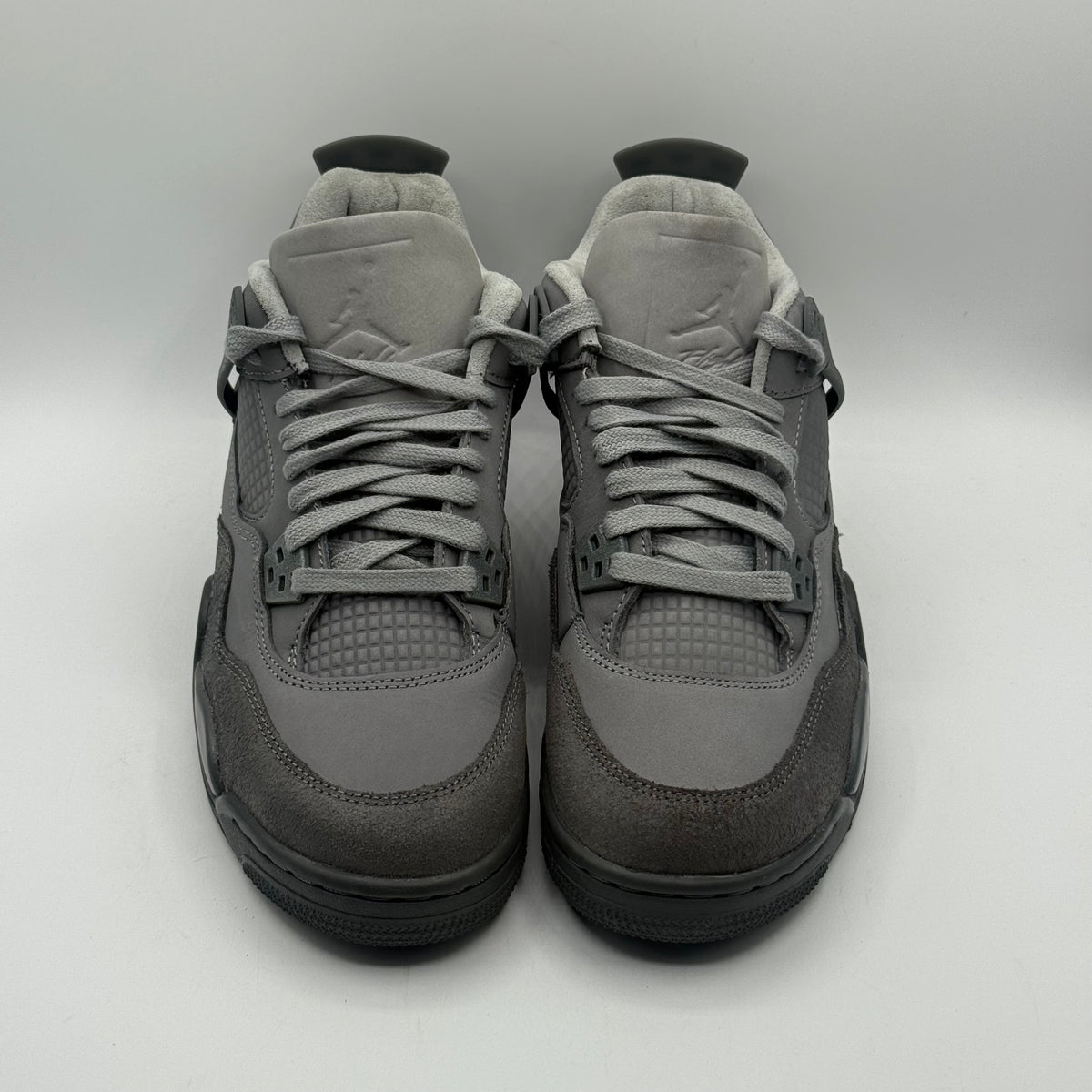 (USED, Worn Once No Box B-Grade) Jordan 4 Paris Wet Cement Size 7Y