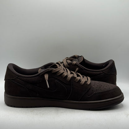 (USED) Jordan 1 Low Travis Scott Velvet Brown Size 12