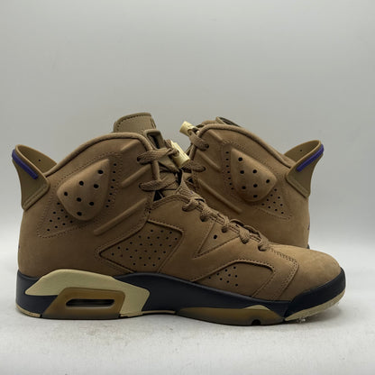 (Used No Box) Jordan 6 Gore-Tex Brown Kelp Size 10W/8.5M