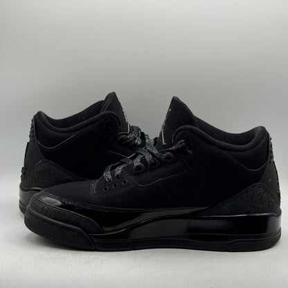 (USED Rep Box) Jordan 3 Black Cat Size 9